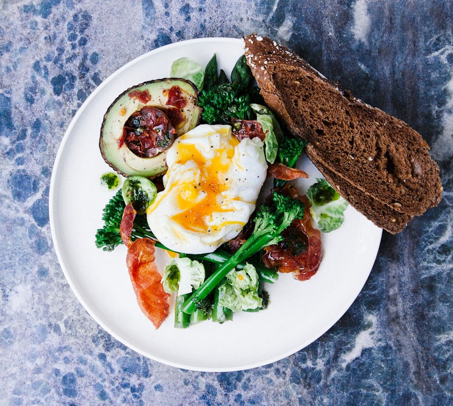 Fresh ingredients and cooking preparation
