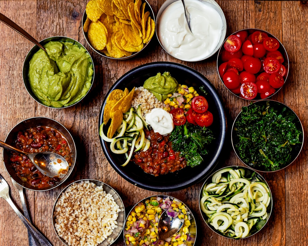 Beautiful plated vegetarian dish